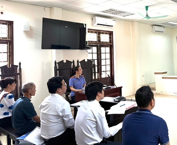 Viện KSND khu vực 9 phối hợp cùng Tòa án cùng cấp tổ chức phiên tòa rút kinh...