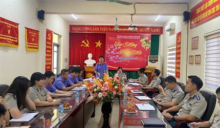 Viện KSND khu vực 5 công bố Kết luận trực tiếp kiểm sát tại Phòng thi...