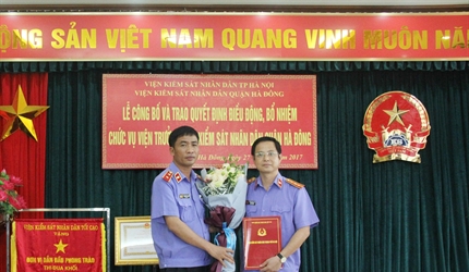 Lễ công bố quyết định điều động và bổ nhiệm  chức vụ Viện trưởng Viện...