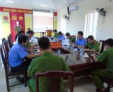 Viện KSND huyện Thạch Thất tổ chức Hội nghị rút kinh nghiệm liên ngành và...