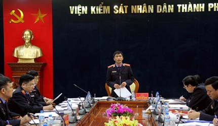 Hội nghị giao ban trực tuyến hai cấp tháng 11 năm 2017