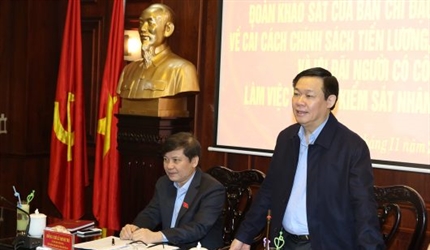 Khảo sát chính sách tiền lương tại Viện kiểm sát nhân dân tối cao