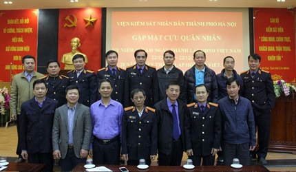 Hội cựu chiến binh Viện KSND thành phố tổ chức buổi gặp mặt các cựu...