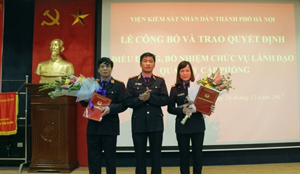 Lễ công bố, trao Quyết định điều động, bổ nhiệm Lãnh đạo quản lý cấp...