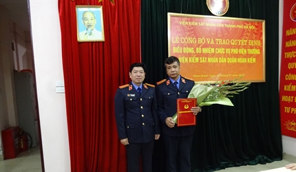 Lễ công bố và trao Quyết định điều động, bổ nhiệm chức vụ Phó Viện...