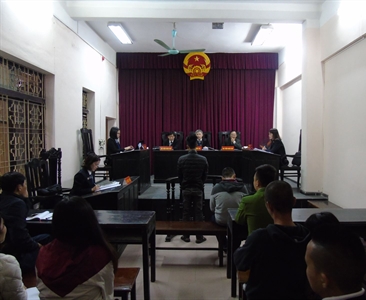 Viện KSND quận Hà Đông tổ chức phiên tòa xét xử sơ thẩm vụ án hình sự rút...