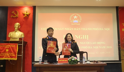 Viện kiểm KSND thành phố Hà Nội tổ chức thành công  Hội nghị đại biểu...