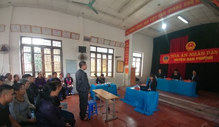 Viện KSND huyện Đan Phượng tăng cường phối hợp trong công tác xét xử...