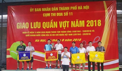 Viện KSND thành phố Hà Nội tham dự Chương trình giao lưu thể thao Cụm...