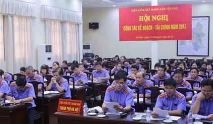 Viện KSND thành phố Hà Nội tham dự Hội nghị trực tuyến tập huấn công...