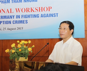 Hội thảo “Kinh nghiệm của Cộng hòa liên bang Đức trong đấu tranh phòng,...