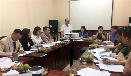 Kiểm tra công tác trợ giúp pháp lý trong hoạt động tố tụng  tại quận...