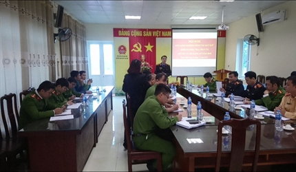 Viện KSND huyện Thạch Thất tổ chức Hội nghị rút kinh nghiệm liên ngành...