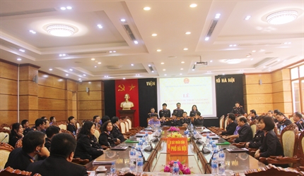 Viện KSND thành phố Hà Nội tổ chức Lễ ký kết giao ước thi đua năm 2019...