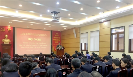 Đảng bộ Viện KSND thành phố Hà Nội tổ chức Hội nghị học tập chuyên đề...
