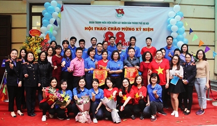 Thanh niên Viện kiểm sát hai cấp thành phố Hà Nội tổ chức các hoạt động...