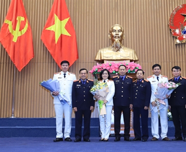 Viện KSND tối cao công bố và trao Quyết định bổ nhiệm vị trí lãnh đạo cấp Vụ...