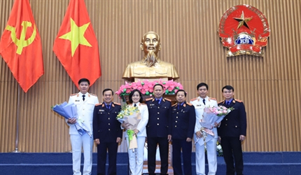 Viện KSND tối cao công bố và trao Quyết định bổ nhiệm vị trí lãnh đạo...