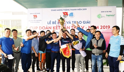 Đội bóng Đoàn Thanh niên Viện KSND thành phố Hà Nội xuất sắc đoạt Cúp...