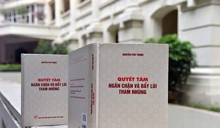 Ra mắt sách của Tổng Bí thư, Chủ tịch nước về đẩy lùi tham nhũng