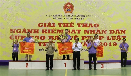 Viện KSND thành phố Hà Nội đạt Giải Ba toàn đoàn tại Giải thể thao...