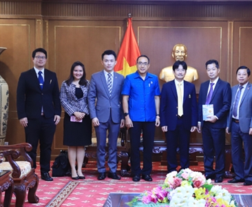 Lãnh đạo Viện KSND tối cao tiếp Đoàn đại biểu Cơ quan Tổng Chưởng lý Vương...