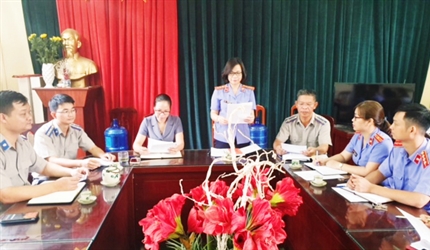 Viện KSND huyện Hoài Đức thực hiện tốt công tác kiểm sát thi hành án