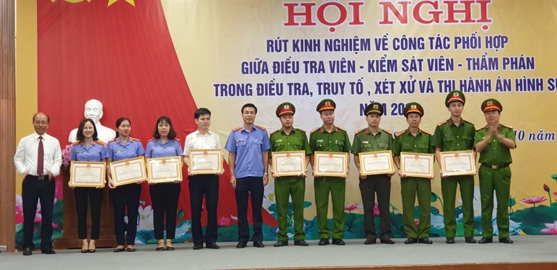 Liên ngành Công an - Viện kiểm sát - Tòa án huyện Đông Anh tổ chức Hội nghị rút kinh nghiệm trong công tác điều tra, truy tố, xét xử và thi hành án hình sự năm 2019