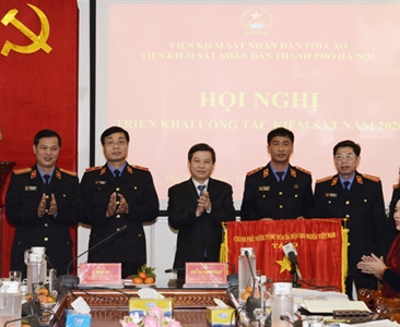 Hội nghị triển khai công tác năm 2020 của Viện KSND thành phố Hà Nội