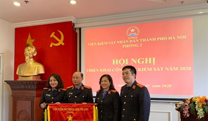 Phòng 2, Phòng 9 - Viện KSND thành phố Hà Nội tổ chức Hội nghị triển...