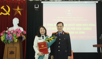 Lễ công bố và trao Quyết định điều động, bổ nhiệm chức vụ Phó Viện...