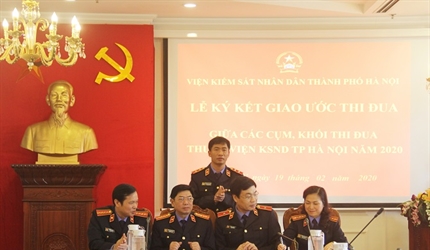 Viện KSND thành phố Hà Nội tổ chức Hội nghị giao ban trực tuyến tháng...
