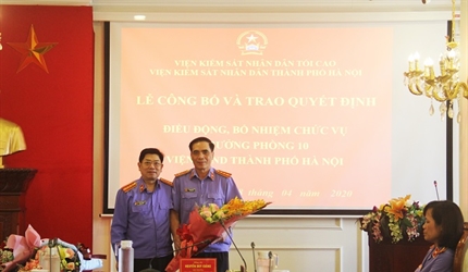 Lễ công bố và trao Quyết định điều động, bổ nhiệm chức vụ Trưởng phòng...