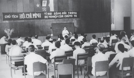 Đồng chí Hoàng Quốc Việt: Mãi mãi là tấm gương sáng để ngành KSND học...