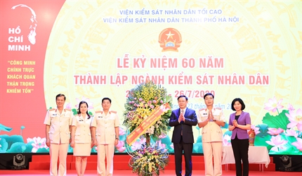 Viện KSND TP Hà Nội kỷ niệm 60 năm thành lập ngành KSND