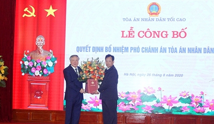 Công bố Quyết định của Chủ tịch nước về công tác cán bộ