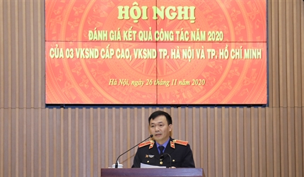 Hội nghị đánh giá kết quả công tác của các VKSND cấp cao, VKSND Tp. Hà...