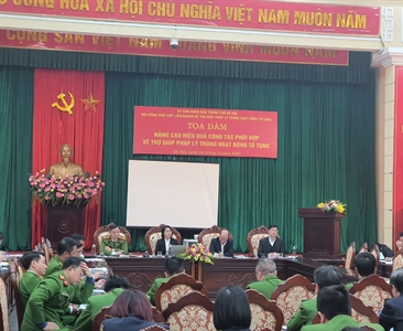 Tọa đàm nâng cao hiệu quả công tác phối hợp về trợ giúp pháp lý trong hoạt...