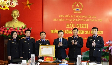 Viện KSND thành phố Hà Nội thực hiện đạt và vượt 122 chỉ tiêu công tác