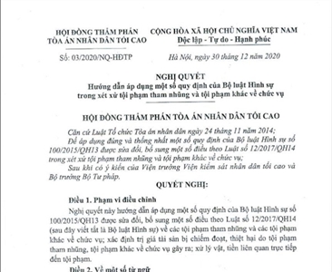 Không thi hành án tử hình, nếu nộp lại 3/4 tài sản tham ô