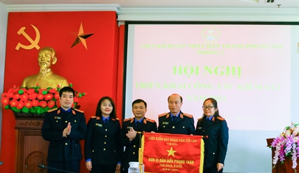 Thanh tra và Phòng 2 - Viện KSND thành phố Hà Nội tổ chức Hội nghị...