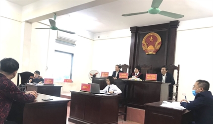 Viện KSND huyện Đông Anh tổ chức phiên tòa rút kinh nghiệm về Dân sự