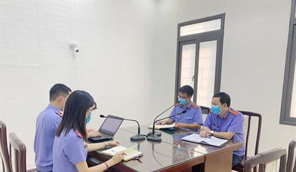 Viện KSND huyện Đông Anh tập huấn kỹ thuật sử dụng Phòng hỏi cung có...