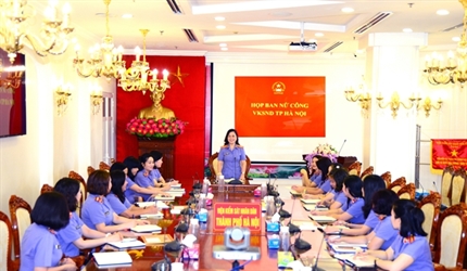 Những bông hồng của ngành Kiểm sát Thủ đô