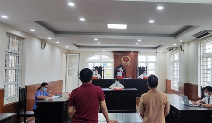 Viện KSND quận Hoàng Mai tổ chức phiên toà rút kinh nghiệm vụ án dân...