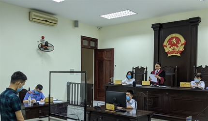 Viện KSND quận Cầu Giấy tổ chức phiên tòa rút kinh nghiệm liên quan đến...