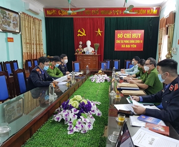 Viện KSND huyện Chương Mỹ kiểm sát trực tiếp việc tuân theo pháp luật tại...