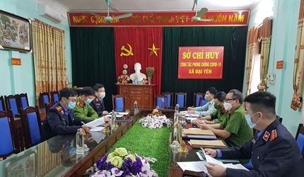 Viện KSND huyện Chương Mỹ kiểm sát trực tiếp việc tuân theo pháp luật...