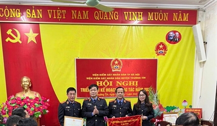 Các đơn vị Viện KSND cấp huyện tổ chức Hội nghị triển khai công tác...