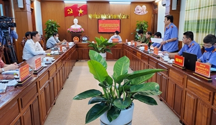 Đoàn Đại biểu Quốc hội đơn vị TP Cần Thơ giám sát tại VKSND TP Cần Thơ